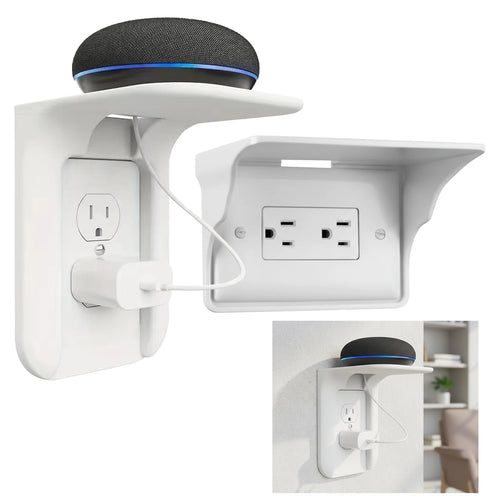 Portable No Drilling Socket Holder Switch Storage Rack Suitable For Home Office Use